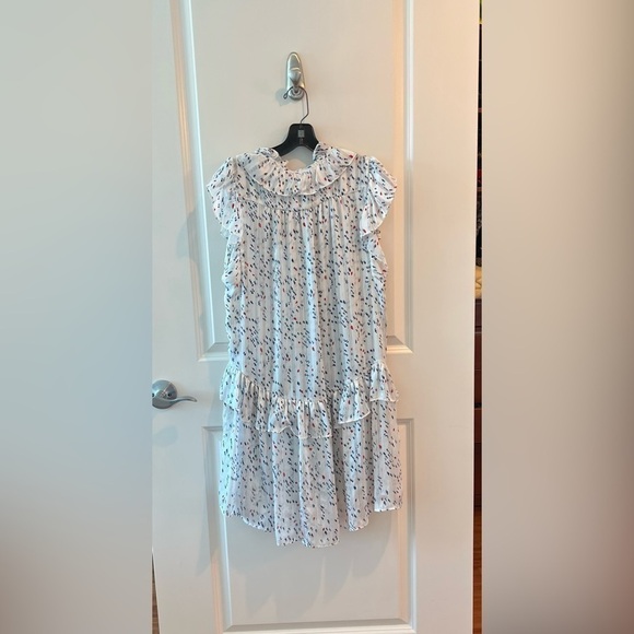 Sabina Musayev White Dot Sun Dress - Picture 14 of 16